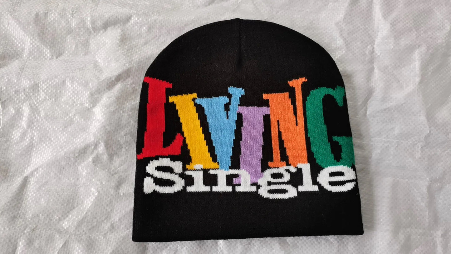 Living Single Beanie Black ( 1 PER ORDER)