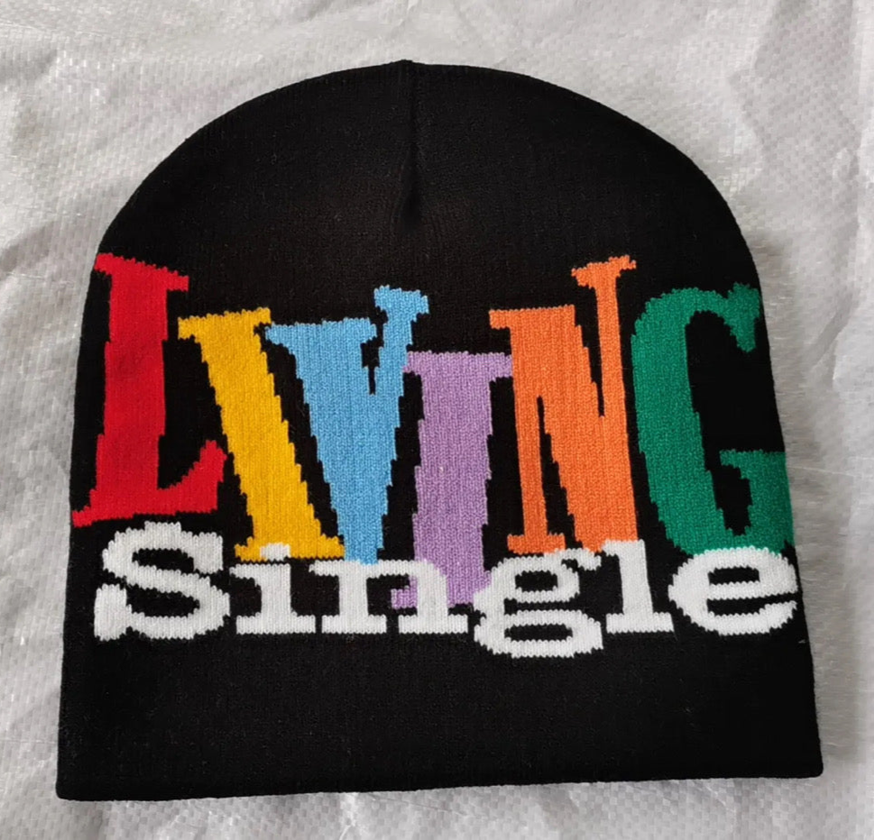 Living Single Beanie Black ( 1 PER ORDER)